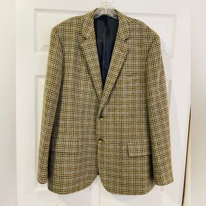 Vineyard Vines Houndstooth Wool Sport Coat Jacket